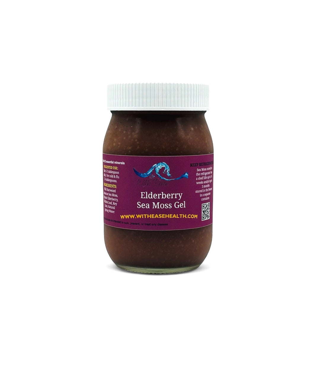 The ElderberryMoss jar 16 oz
