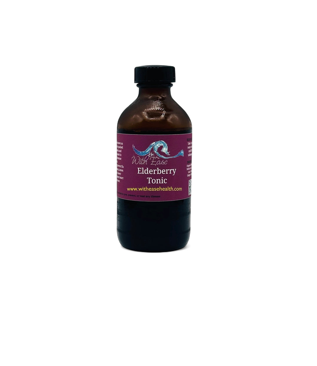 The Elderberry Tonic jar 8 oz