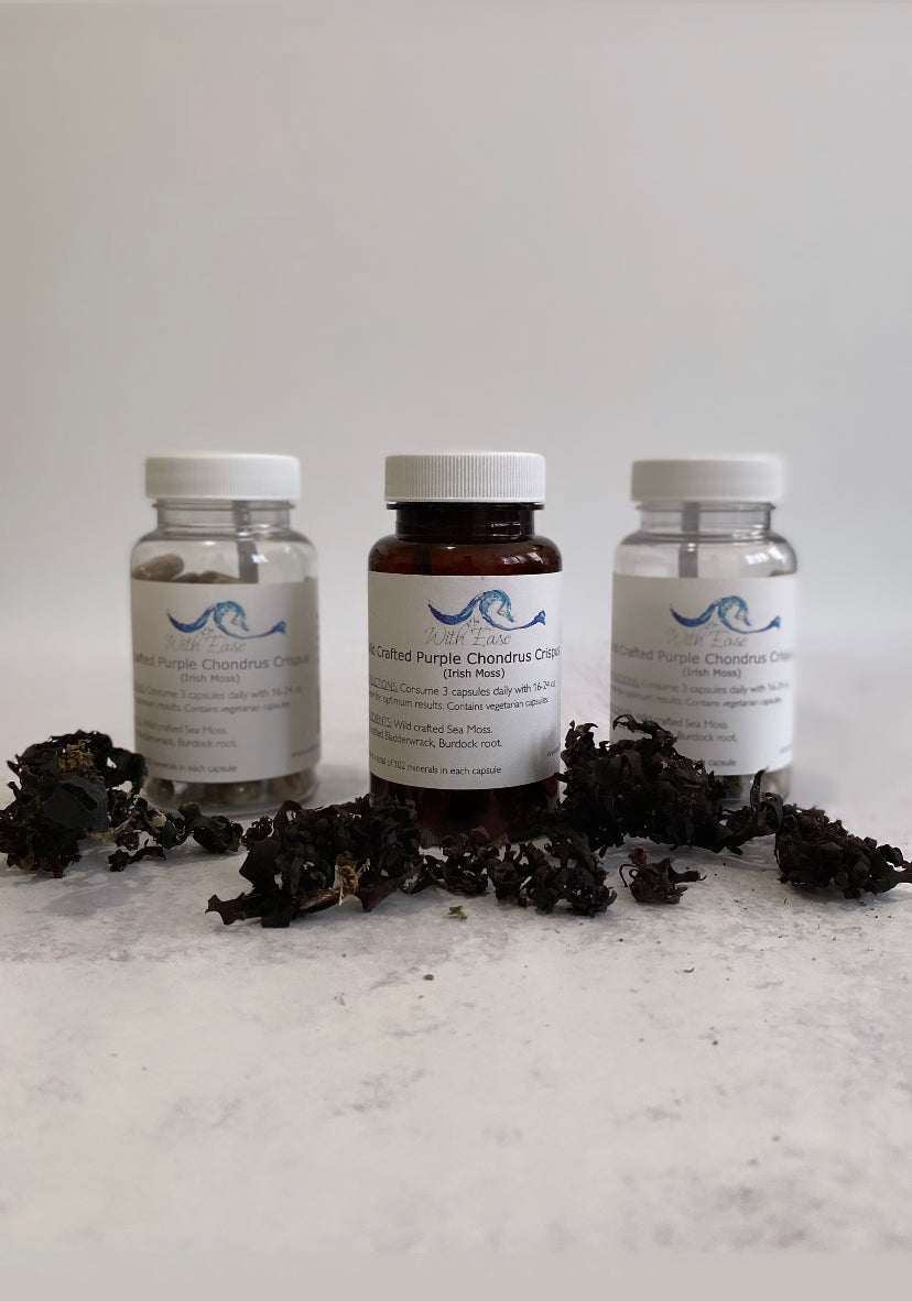 Irish Sea Moss Capsules (Chondrus Crispus)